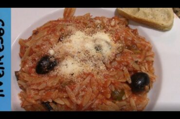 How to...Make Killer Orzo, Garlic & Olive Pasta