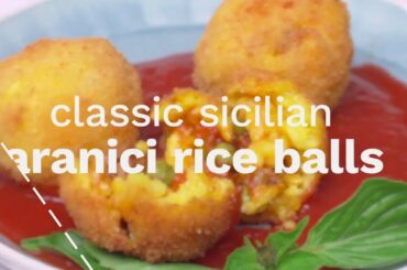 Classic Sicilian Arancini (Arancine di Riso)