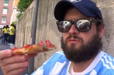 Food Vlog: Seeing Pope Francis Vatican Rome Italy Pizza Review! Alice Pizza June 12, 2018