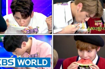 Wanna One, birth of new eating idol? Food commercials must be flooding in[Happy Together/2017.08.24]