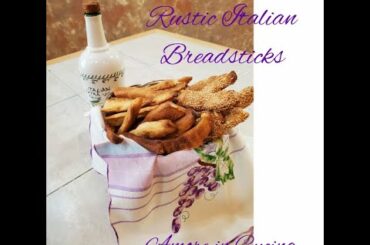 Rustic Italian Breadsticks | Crissini