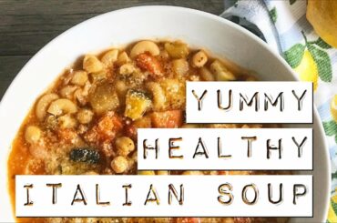 Healthy Vegan Italian Classic-Pasta Fagioli-Recipe-How to cook delicious food with lots of veggies