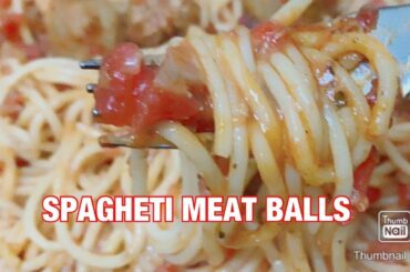 Juicy Meat Bolls Recipe - How to Cook Italian Meatballs spaghetti