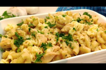 Italian Alfredo Chicken Pasta