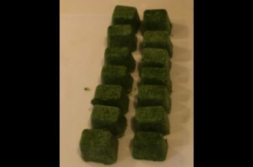 Easy Frozen Pesto Cube Recipe
