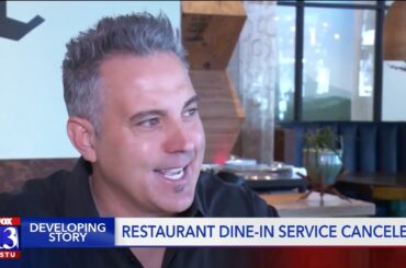 Salt Lake Co. Health Dept. shuts down dine-in options at restaurants