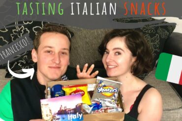 Trying Italian Snacks with my Italian BF - Snack Surprise UK