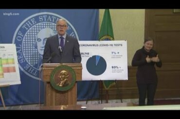 Gov. Jay Inslee reiterates people must 'stay home' to help stop spread of coronavirus