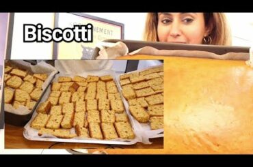 Easy to make Crunchy and Delicious Italian Biscotti with Aniseed
