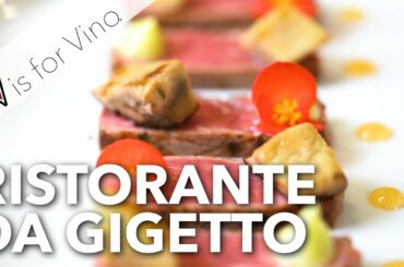Fine Dining in Prosecco, Italy at Ristorante da Gigetto - V is for Vino Wine Show (episode clip)