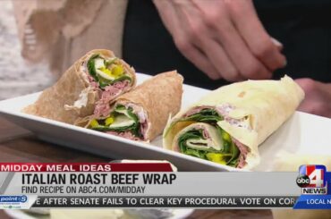 Utah Beef Council - Italian Beef Wraps