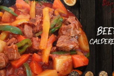 HOW TO COOK BEEF CALDERETA | PINOY RECIPE