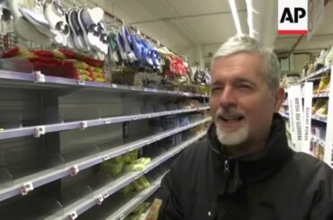 Corona Destroyed Italy   Leads People fight for food   coronavirus video footage   Italy   Sinhala