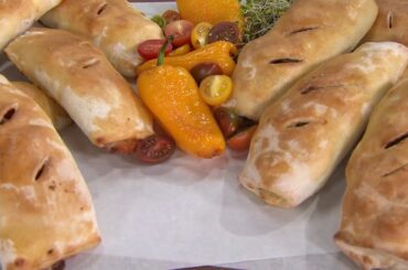 Taste of Italy (10) 6-oz Pepperoni or Beef Steak Stromboli on QVC
