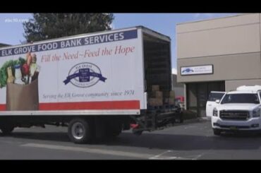 Elk Grove Food Bank says it will run out of food in 15 days