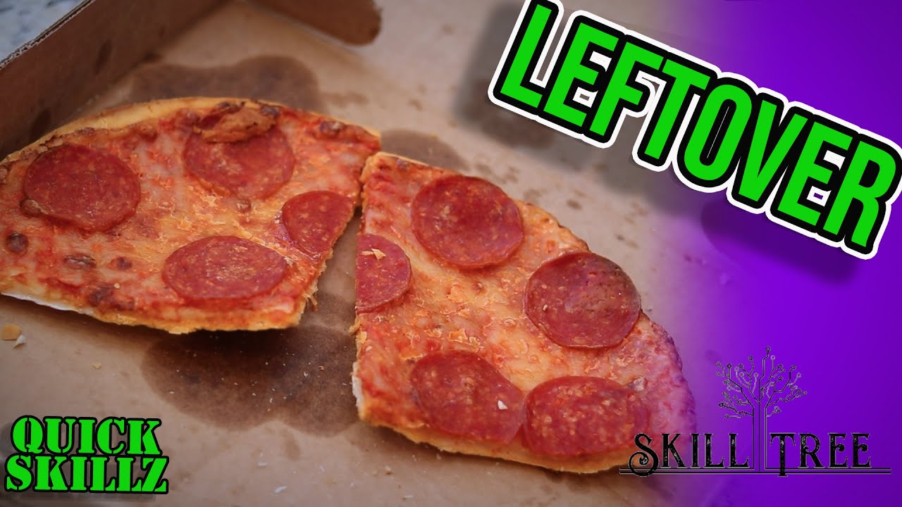 Reheat Leftover Pizza The Right Way | Skill Tree | Quick Skillz Reheat Leftover Pizza The Right Way | Skill Tree | Quick Skillz