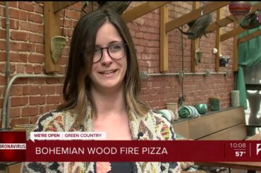 We're Open Green Country: Bohemian Wood Fire Pizza Continues Cooking for Customers