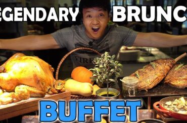 AMAZING All You Can Eat BRUNCH BUFFET in Jakarta Indonesia