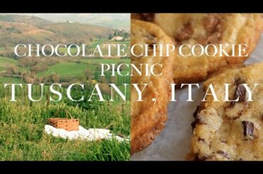 CHOCOLATE CHIP COOKIE PICNIC, TUSCANY, ITALY (Learn Italian)