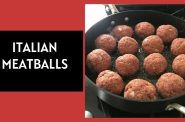 ITALIAN MEATBALLS!! | Quarantine Vlog | Ross's cooking show🍝