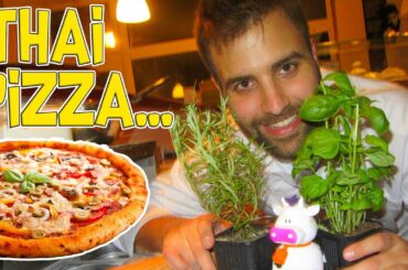 How to burn down the house to make a Thai Pizza...