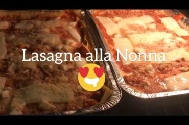 Simple Italian Lasagna | Nonna Recipe (Filipino Style)