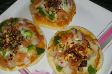 Home made mini pizza