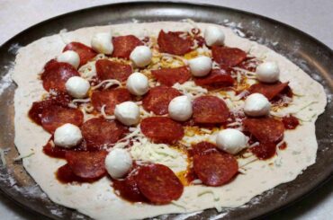 Homemade Pizza with "The Italian Hot Sauce!"