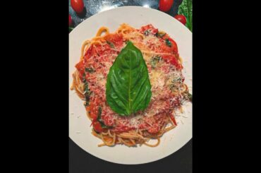 Chef Vedant's Cooking Tutorial #1 - Spaghetti al Pomodoro