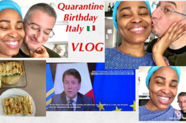 ITALY! VLOG: BIRTHDAY INSIDE  QUARANTINE ITALY! WHAT IS NEW? UPDATE ITALY 🇮🇹 |LETS TALK ABOUT IT