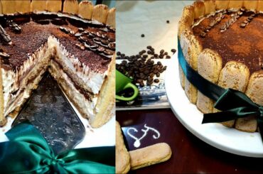 Tiramisu cake with delicious Nutella cream (Simple Recipe) |  LavYammy