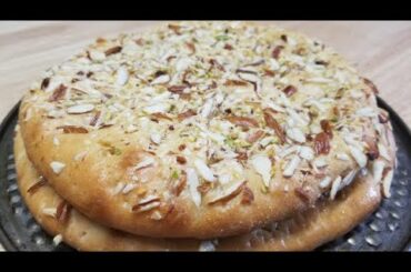 Shahi Sheermal - Sweet Naan Recipe By Passion Cooking
