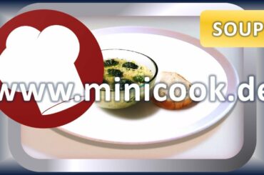 Cooking with MiniCook - Broccoli chicken soup