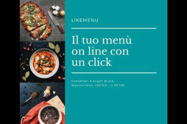 likemenù - il tuo menù on line con un click