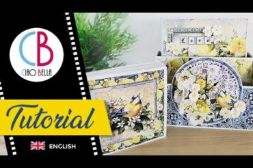 Sicilia - Recipe Book Stationary Box by Rosa Kelly