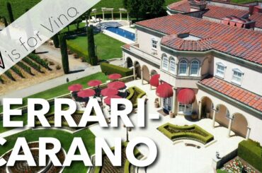 Making Olive Oil and Drinking Cabernet & Sauvignon Blanc at Ferrari-Carano Winery in Sonoma County