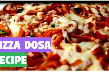 TAWA - MADE PIZZA DOSA RECIPE | Anitha's Master Kitchen | Ep:2