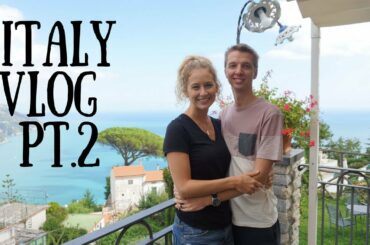 ITALY VLOG PT 2 | CUTE ITALIAN TOWNS | DELICIOUS FOOD | SECRET SWIMMING AREAS