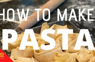 How To Make Pasta (the Italian Way!!) | My Grandma Ida's Homemade Pasta Recipe