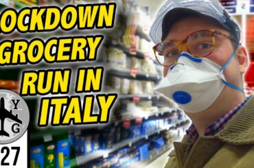 Grocery Shopping During The Coronavirus Situation in Italy