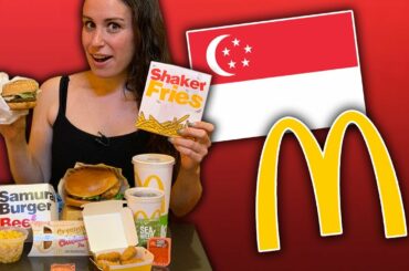 The TASTIEST McDonald's in Singapore 🇸🇬