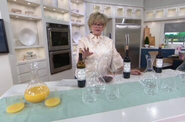 Lenox 3-Piece Tuscany Wine Decanter & Glass Set on QVC