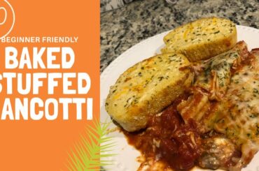 Baked Mancotti • Beginner Friendly Easy to make Pasta Cooking W/Des CH. 4