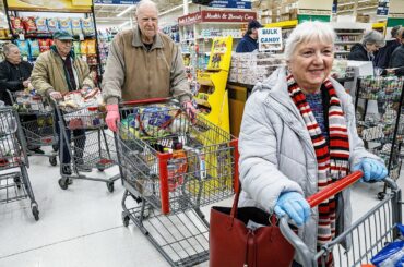 Grocery stores senior shopping time during coronavirus COVID-19 pandemic | Karns Foods