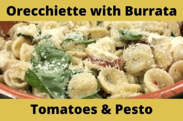 CHEESEMAKER MAKES: Orecchiette with Burrata, Tomatoes, and Pesto