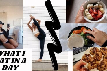REALISTIC WHAT I EAT IN A DAY AS A DANCER! | Adina May