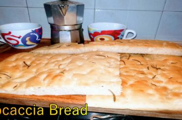 How To Make Focaccia Bread | Easy Focaccia Recipe | Homemade Rosemary Bread