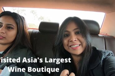 Bangalore Vlog | visited Asia's largest wine boutique