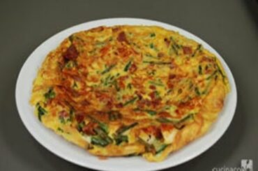 Asparagus omelette - italian recipe