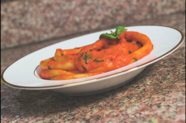 An initiation to Italian Cuisine...Ziti Pasta with Tomato Basil Sauce